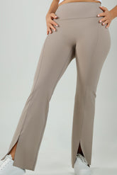 Flared front cut Leggings
